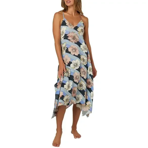 O'NEILL Womens Swim Aries Cover-Up Wrap, Slate, XL 12857